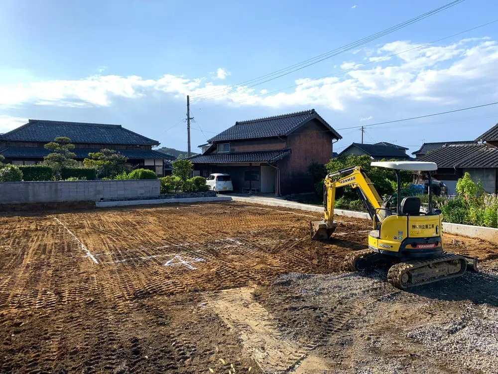 豊前市A様の土木工事施工実績